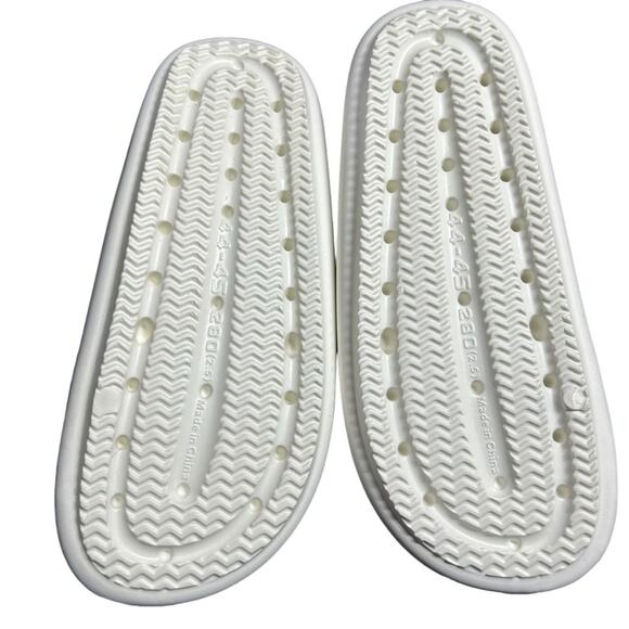 Kenneth Cole Mello Faux Pearl Studded Platform Slip On Slides NEW  Size 10 - Picture 9 of 10